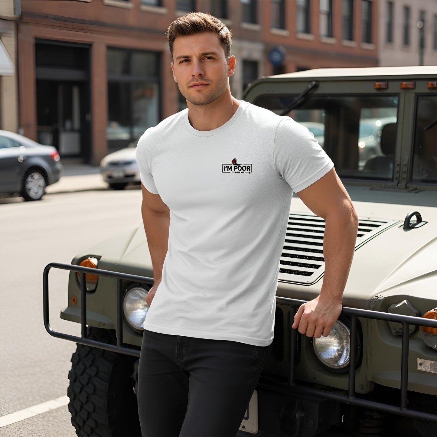 Short sleeve t-shirt Embroidered