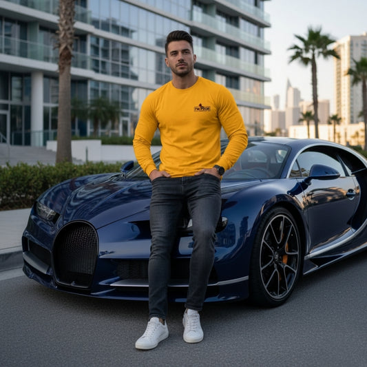 Long Sleeve Tee Embroidered